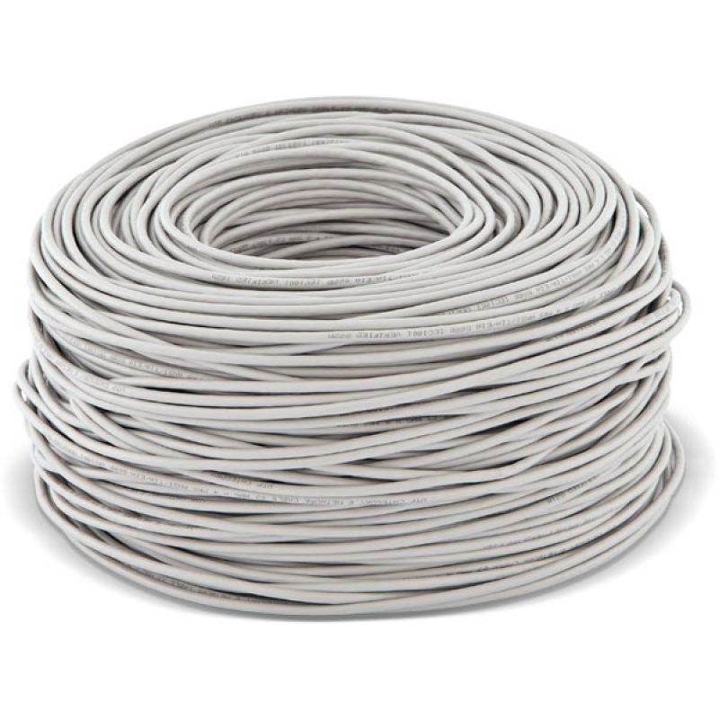 CABLE UTP CAT5E 1 PAR GRIS