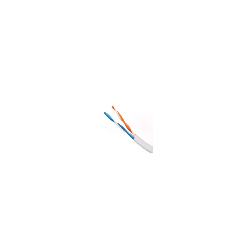 CABLE UTP CAT5E 2 PARES BLANCO