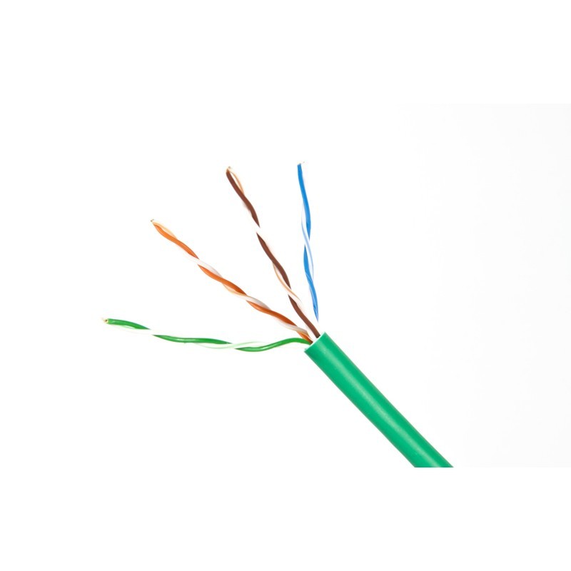 CABLE UTP CAT5E FLEXIBLE VERDE