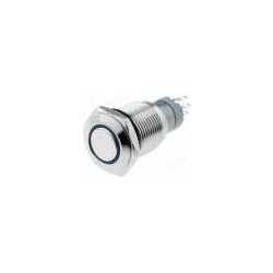 INTERRUP ANTIVANDALICO LED AZUL IP65 12V