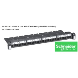 PANEL 19" 24P CAT6 UTP RJ45 SCHNEIDER