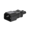 ADAPTADOR C14 MACHO-C7 FORMA 8 HEMBRA RE