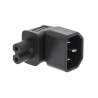 ADAPTADOR C14 MACHO-C7 FORMA 8 HEMBRA 90