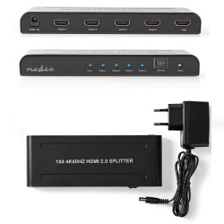 SPLITTER HDMI 1 ENTRADA 4...