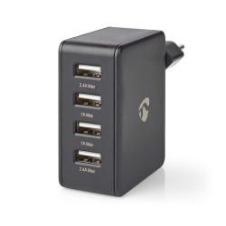ALIMENTADOR 220V 4xUSB A...