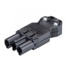 CONECTOR WIELAND ST18 MACHO 3 POLOS NEGR