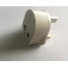 ADAPTADOR DE EUROPA A UK BLANCO SIN TT