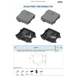 CAJA PDU CONFIGURABLE ESTANCA