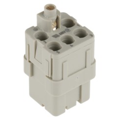 CONECTOR 6 PINES HEMBRA HARTING HAN Q