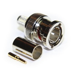 CONECTOR BNC MACHO 0.6/2.8 HD 3G