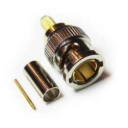 CONECTOR BNC MACHO 0.8/3.7 UHD 12G