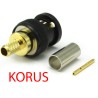 CONECTOR BNC MACHO 0.6/2.8 UHD 12G