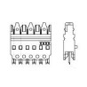 BLOQUE CONEXION 110XC 4 PARES