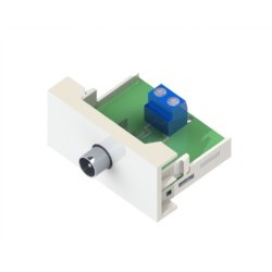 MODULO 45X22,5 CONECTOR TV MACHO-BORNA