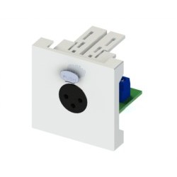 MODULO 45X45 CONECTOR XLR3 HEMBRA-BORNA