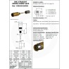 CONECTOR BNC HEMBRA 0.8/3.7 UHD 12G