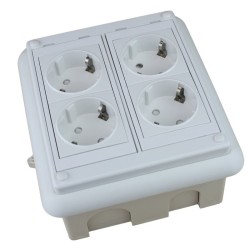 CAJA EMPOTRAR DE MECANISMOS 2 MODULOS
