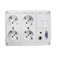 CAJA SUPERFICIE DE MECANISMOS 3 MODULOS