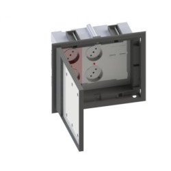 CAJA DE EMPOTRAR SUELO 3 MODULOS