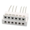 CAJA CONCENTRACION 8xRJ45 KEYSTONE
