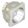 SCHUKO DE 45x45 CON PROTECCION BLANCO