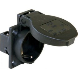 BASE SCHUKO HEMBRA PANEL CON TAPA PCE NE