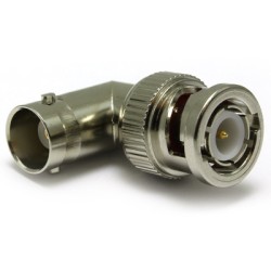 ADAPTADOR BNC M-H ACODADO 75 Ohm