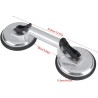 VENTOSA DOBLE PROFESIONAL 100KG ALUMINIO