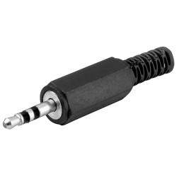 CONECTOR MINIJACK M 2,5mm ST PLASTICO NG