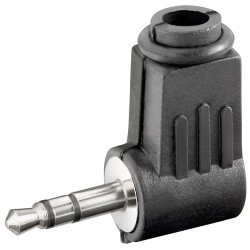 CONECTOR MINIJACK M 3,5mm ST CODO 90º