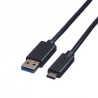 CABLE USB 3.1 TIPO A M-USB C M 1M NEGRO