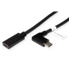 CABLE USB C M-H 2M NEGROcodo V3.2 4K60Hz