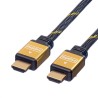CABLE HDMI M-M 4K 20M NYLON TRENZADOGOLD