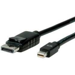 CABLE MINIDP M-DISPLAYPORT M 2M NEGRO HQ
