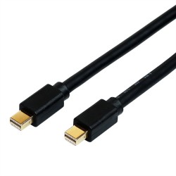CABLE MINIDP M-M 1M 8K NEGRO Thunderbolt