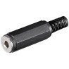 CONECTOR MINIJACK H 3,5mm ST PLASTICO NE