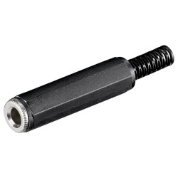 CONECTOR JACK H 6,35mm AEREO ESTEREO NG
