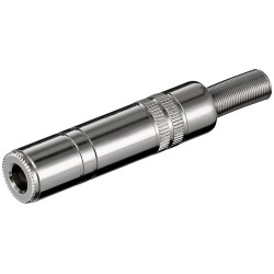 CONECTOR JACK H 6,35mm AEREO ESTEREO NIK