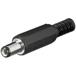 CONECTOR JACK ALIMENTACION M 2,1x5,5x9mm