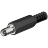 CONECTOR JACK ALIMENTACION M 2,1x5,5x9mm