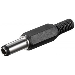 CONECTOR JACK ALIMENTACION M 2,5x5,5x14m