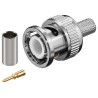 CONECTOR BNC MACHO RG59 CRIMPAR TEFLON