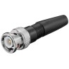 CONECTOR BNC MACHO CAPUCHON INCORPORADO