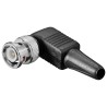 CONECTOR BNC MACHO CODO 90º con CAPUCHON