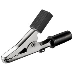 PINZA DE COCODRILO GRANDE NEGRO-BANANA