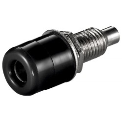 BANANA HEMBRA 4mm CHASIS NEGRA