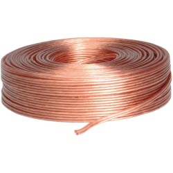 CABLE PARALELO TRANSPARENTE 2x1,5mm