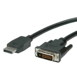 CABLE DISPLAYPORT M-DVI-D M 2M NEGRO