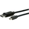 CABLE MINIDP M-DISPLAYPORT M 1M NEGRO