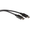 CABLE DISPLAYPORT M-M 4K V.1.2 3M NEGRO